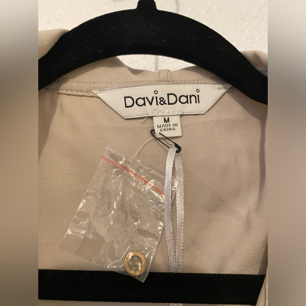 Davi And Dani Laena Button Down Shacket Jacket Sh… - image 3